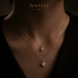 Jewlyta Double Aurora Necklace